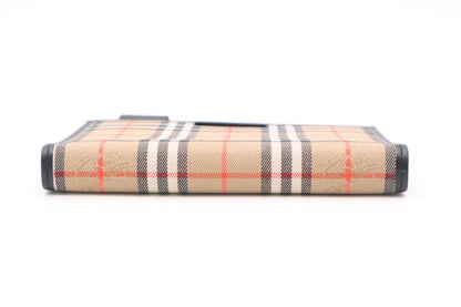 Burberry Agenda in Brown Check Canvas