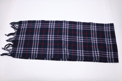 Burberry Scarf in Blue Cashmere