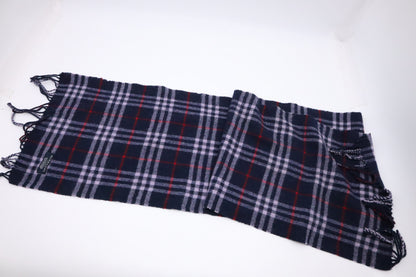 Burberry Scarf in Blue Cashmere