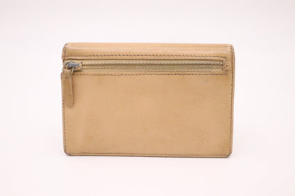 Chanel Coin Case in Beige Leather
