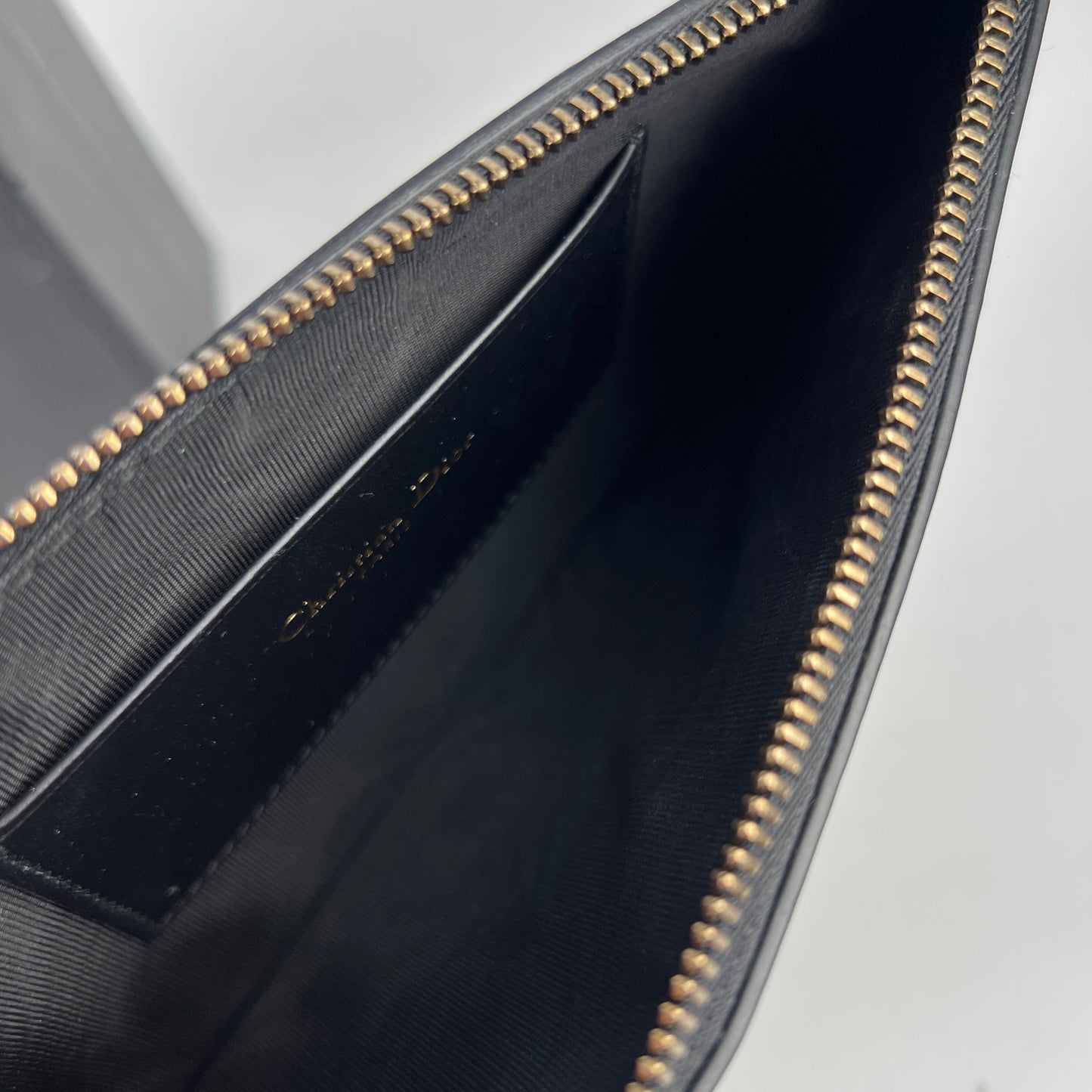 Dior J'adior Chain Clutch Black