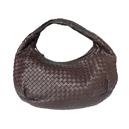 Bottega Veneta Brown Belly Hobo Intrecciato Nappa Leather Handbag