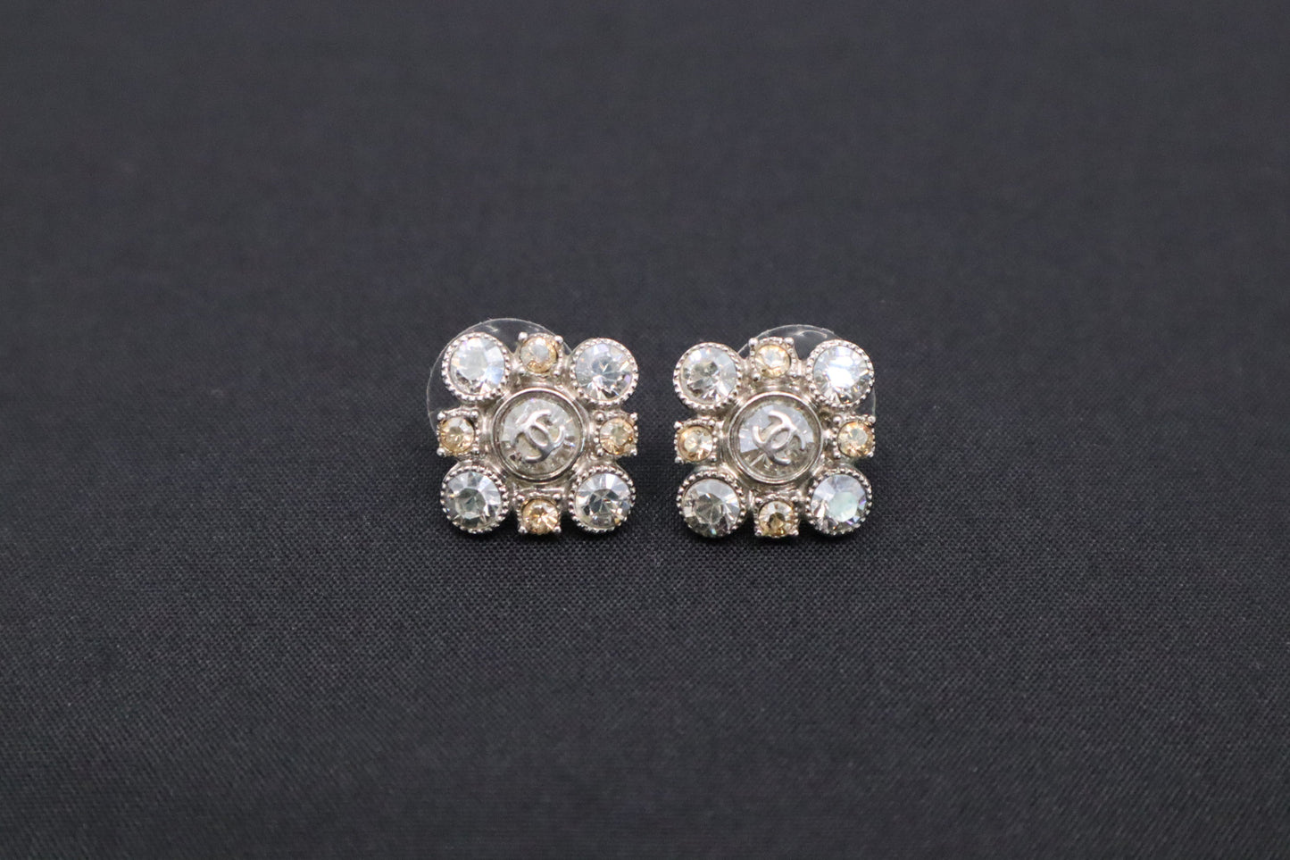 Chanel Crystal Earrings