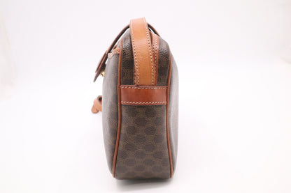 Celine Crossbody Bag in Brown Macadam Canvas