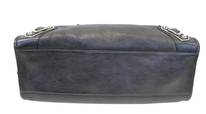 Balenciaga Balen Classic Metallic Edge City Medium Satchel Bag