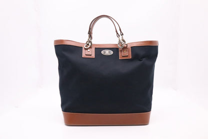 Celine Tote in Blue Canvas