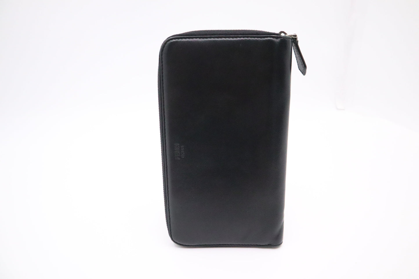 Fendi Long Wallet in Black Leather
