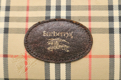 Burberry Clutch in Brown Canvas