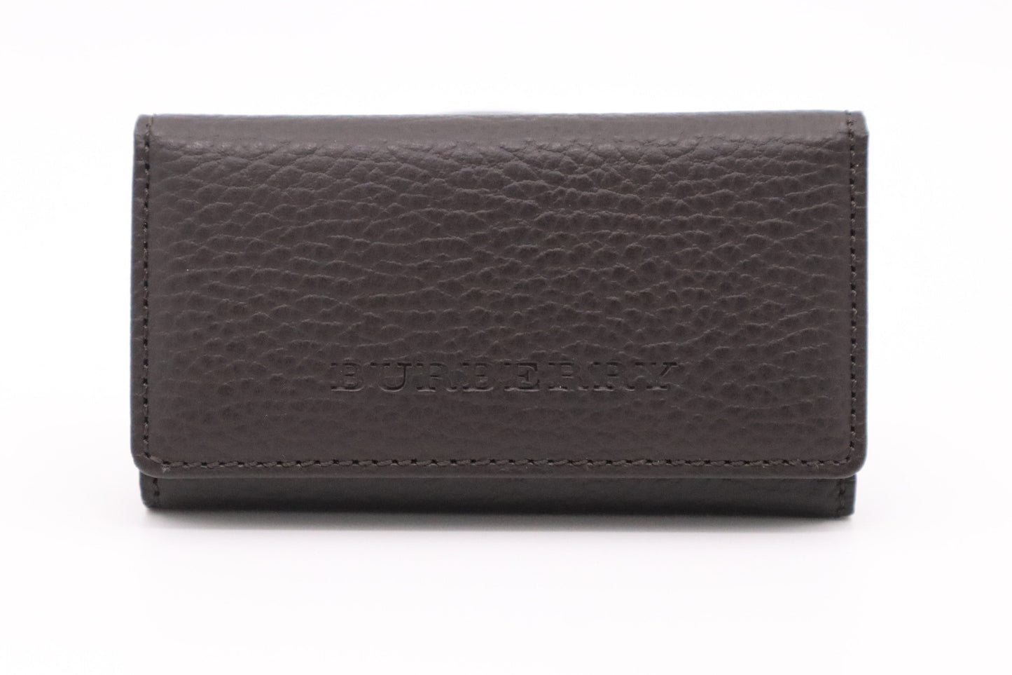 Burberry 4 Key Case in Brown Leather