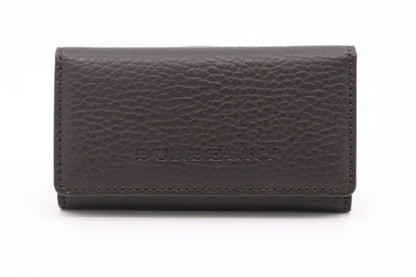 Burberry 4 Key Case in Brown Leather