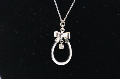 Dior Oval Bow Necklace