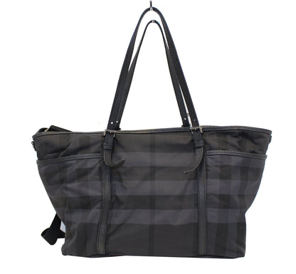 BURBERRY Graceford Tonal Check Diaper Shoulder Bag