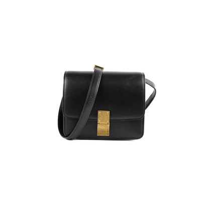 Luxury CELINE Teen Classic Box Black Crossbody