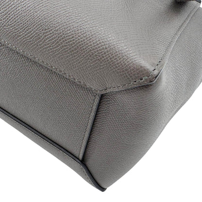 CELINE Micro Belt Grained Leather Shoulder Bag Grey