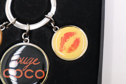 Chanel Rouge Coco Key Ring
