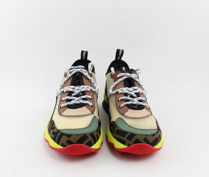 FENDI FREEDOM FF PATCHWORK SNEAKERS