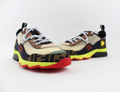 FENDI FREEDOM FF PATCHWORK SNEAKERS