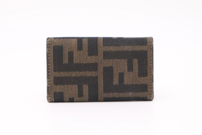 Fendi Key Case in Zucca Canvas