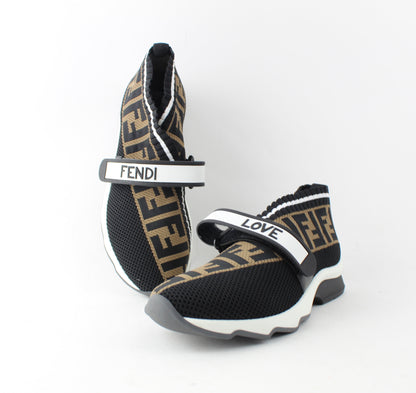 FENDI ROCKOKO SNEAKERS SIZE 38