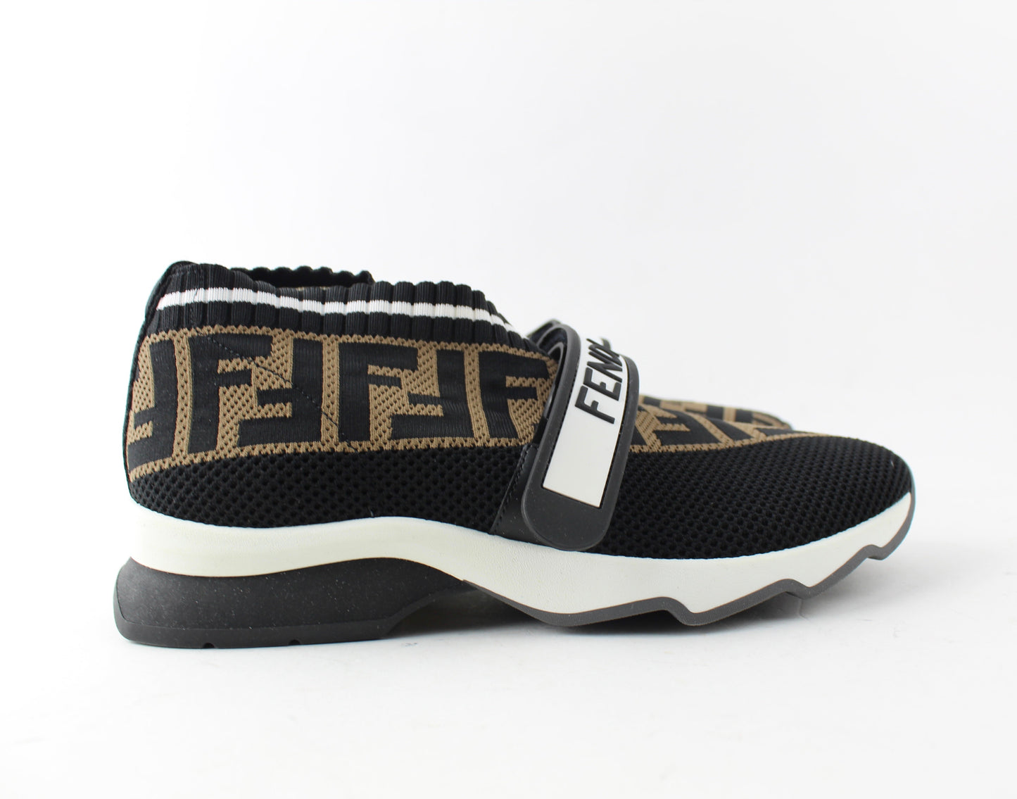 FENDI ROCKOKO SNEAKERS SIZE 38