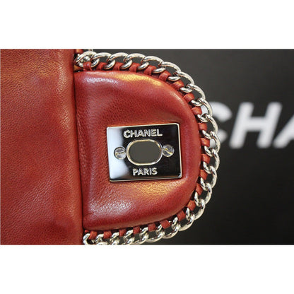 CHANEL Classic Single Flap Chain Around Quilted Lambskin Shoulder Bag