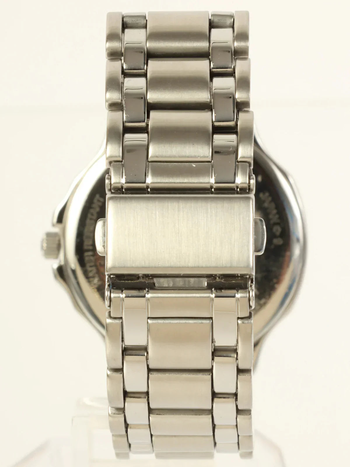 Luxury Burberry Round Logo Face Watch Silver/Black