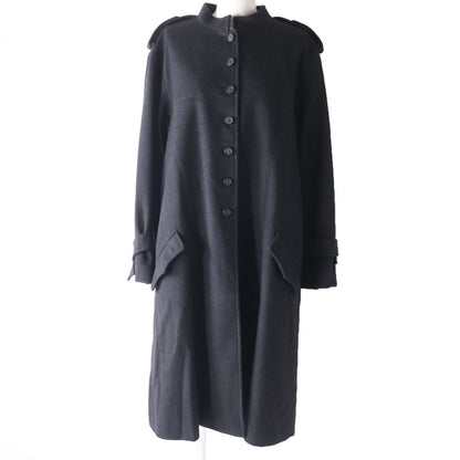 CHANEL coat P26790V15124 Main: 85% wool, Main: 15% cashmere, Lining: 100% silk Charcoal gray Women 42