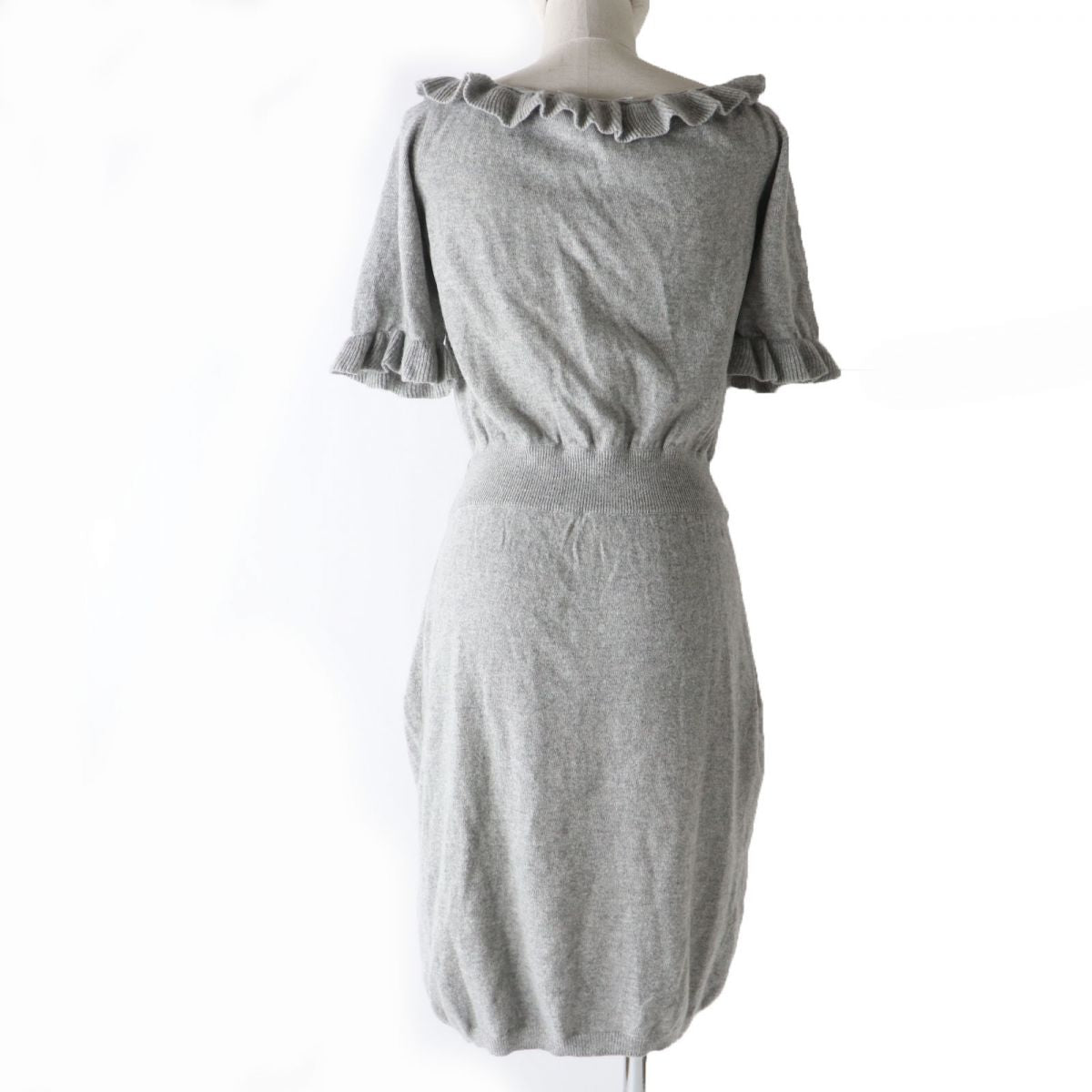 Christian Dior one piece Outer material: 70% wool, Outer material: 30% cashmere gray Women 46