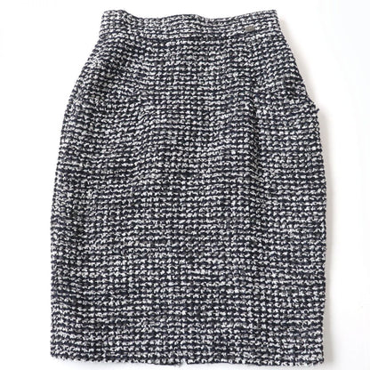 CHANEL skirt Outer material: 77% nylon, Outer material: 21% rayon, Outer material: 2% polyester, Lining: 100% silk multicolor Women 38