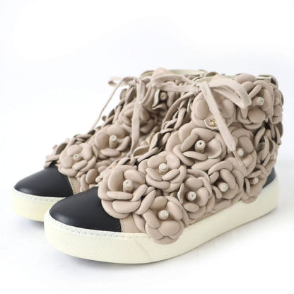 CHANEL sneakers Main: Leather beige Women 36
