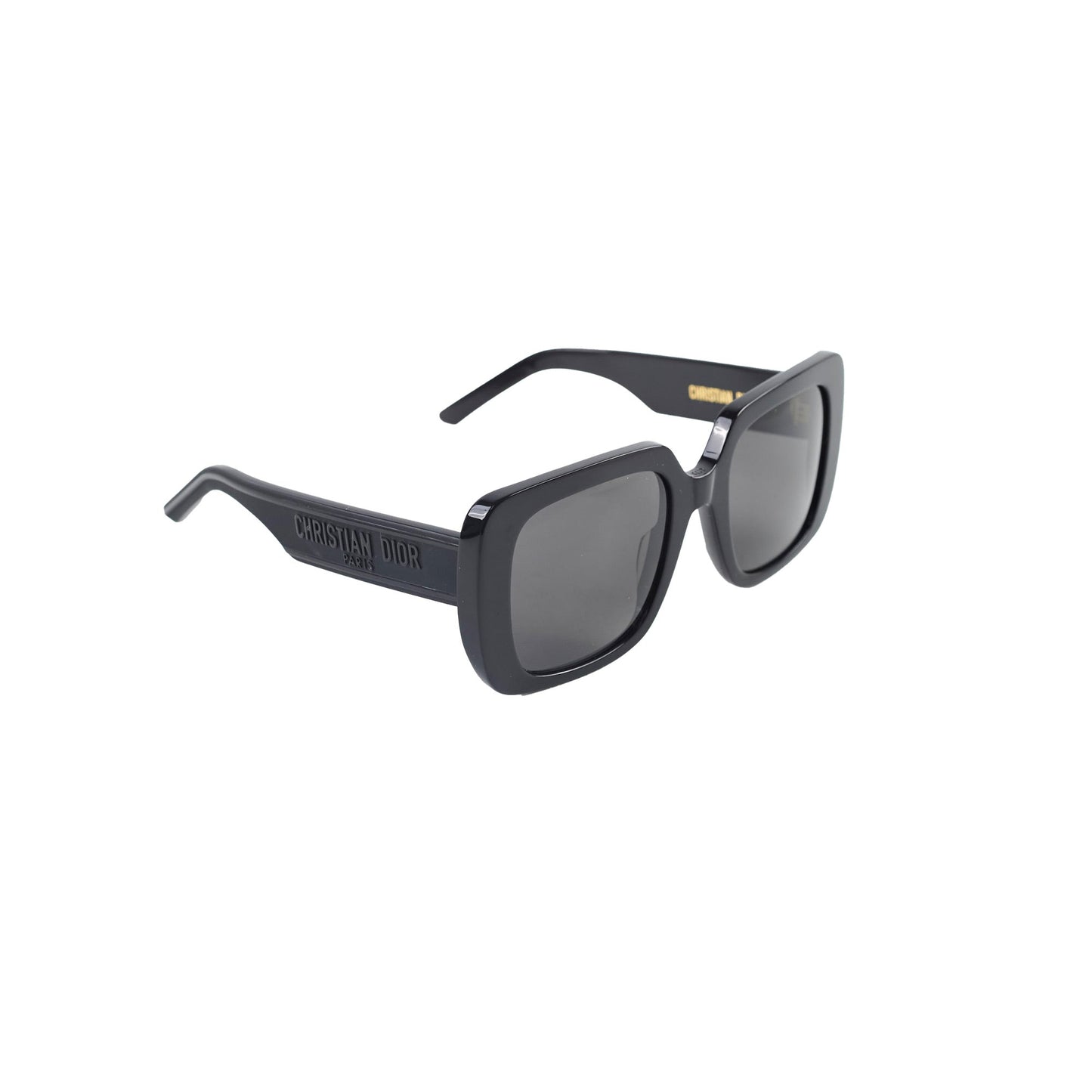 Christian Dior Large Square Sunglasses Black