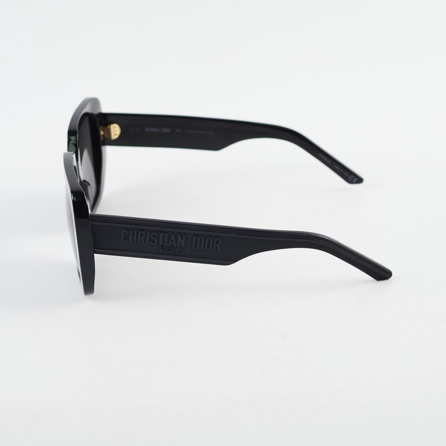 Christian Dior Large Square Sunglasses Black