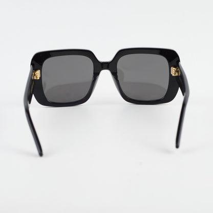 Christian Dior Large Square Sunglasses Black