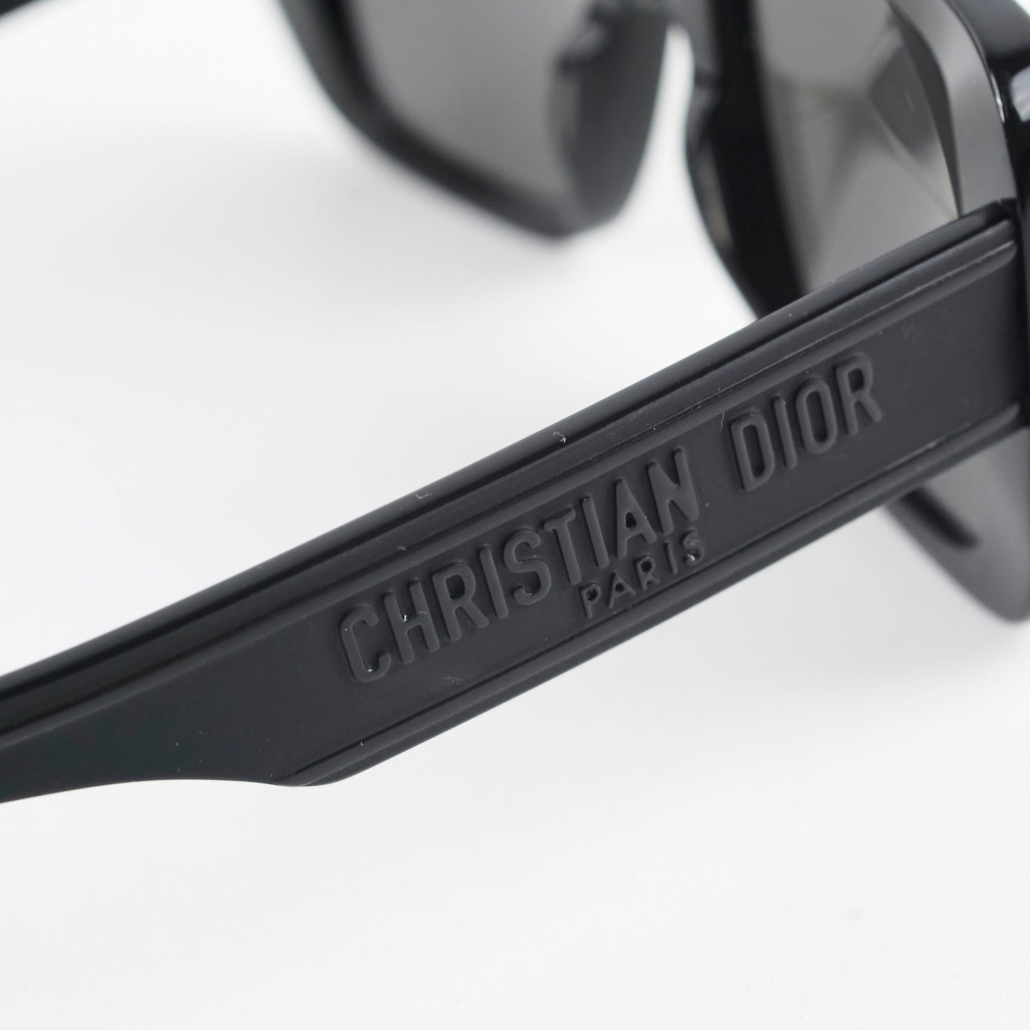 Christian Dior Large Square Sunglasses Black