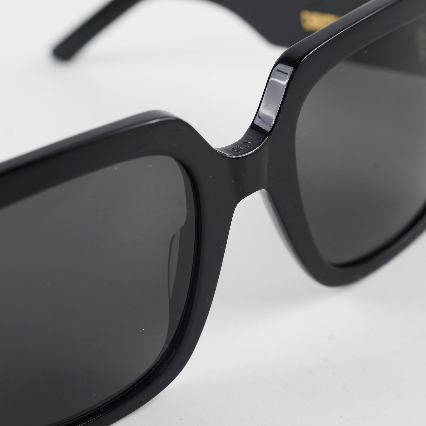 Christian Dior Large Square Sunglasses Black