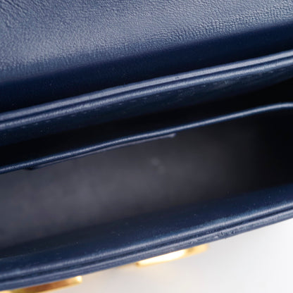 Christian Dior Montaigne Box Dark Blue
