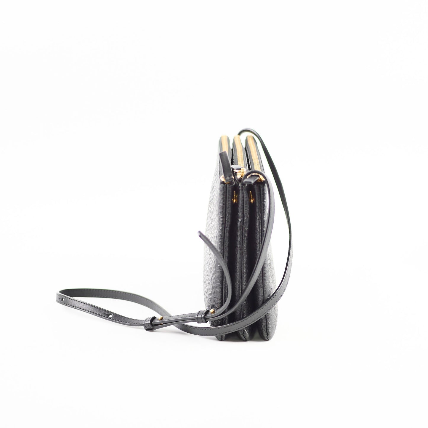Luxury CELINE Trio Crossbody Bag Black