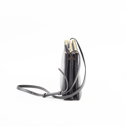 Luxury CELINE Trio Crossbody Bag Black