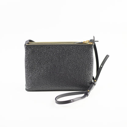 Luxury CELINE Trio Crossbody Bag Black