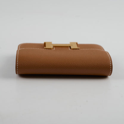 Hermes Constance Slim Gold Epsom Z stamp 2021