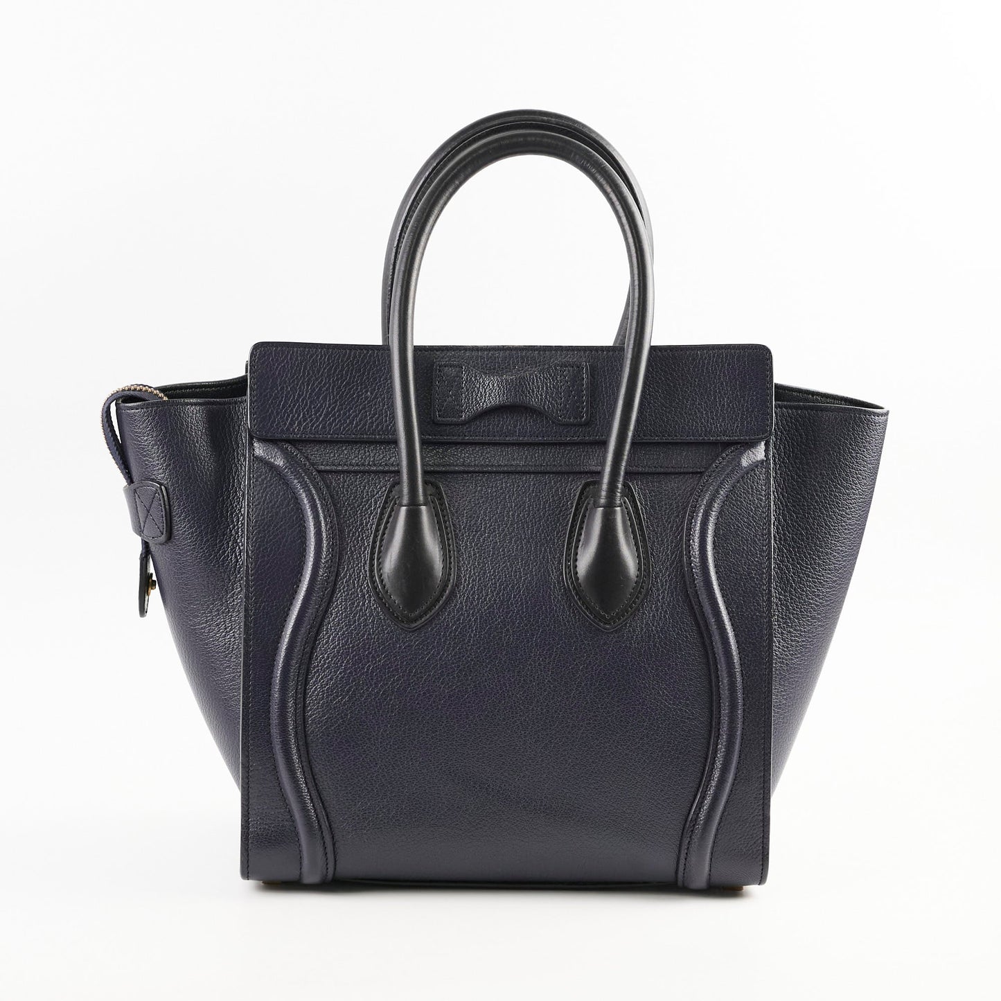 Luxury CELINE Micro Luggage Navy