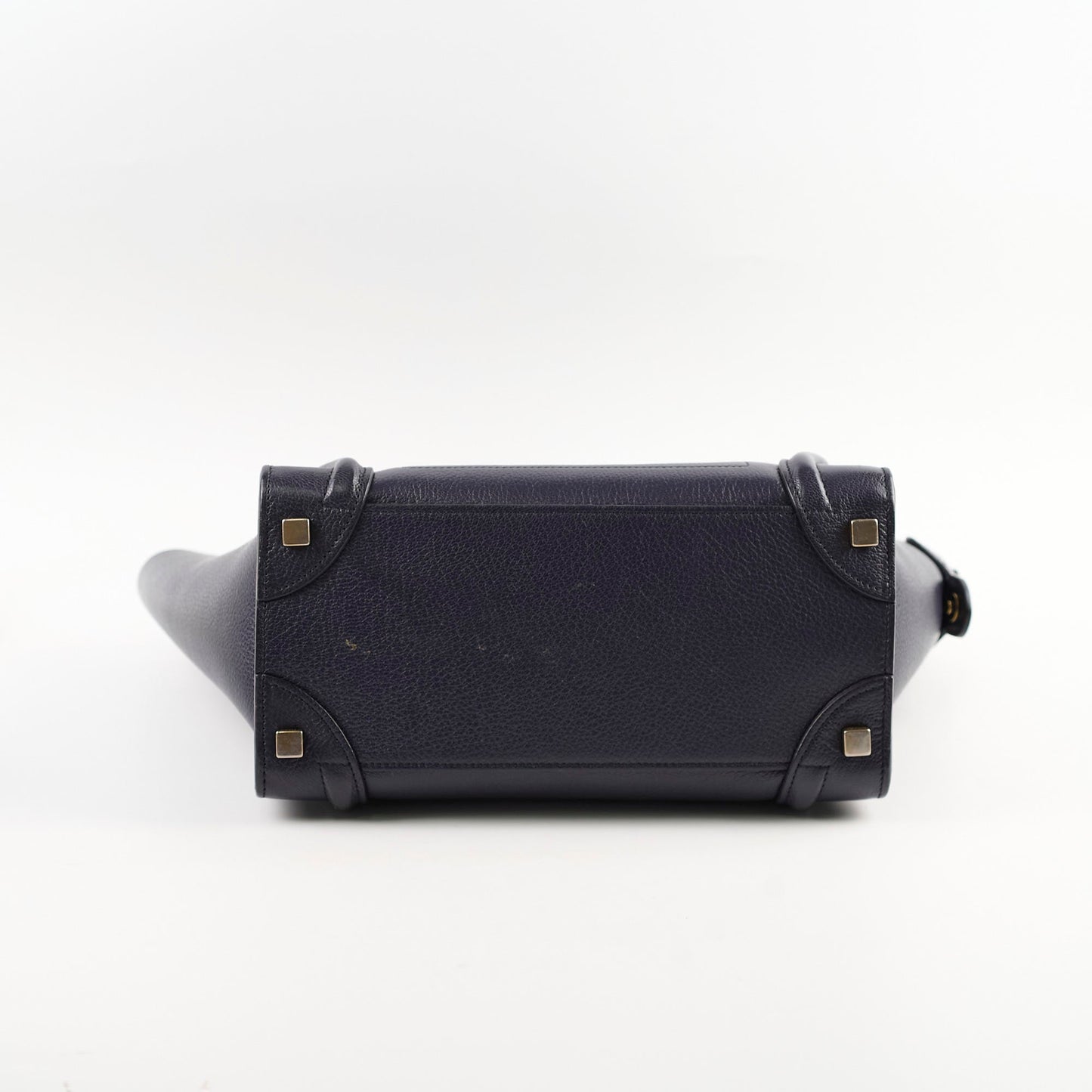 Luxury CELINE Micro Luggage Navy