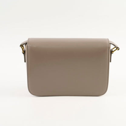 Luxury CELINE Classique Medium Triomphe Bag Pebble
