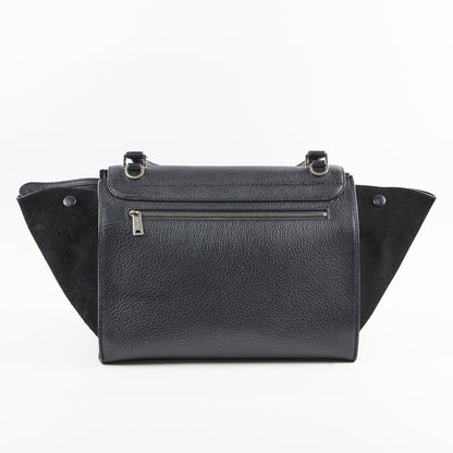 Luxury CELINE Trapeze Medium Black