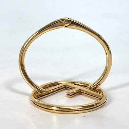FENDI Bangle Gold Plated gold FF Women