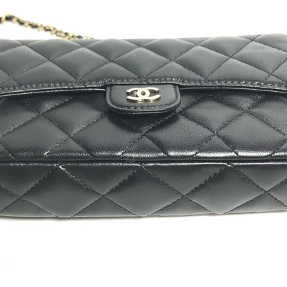 CHANEL Shoulder Bag AP2096 lambskin black COCO Mark Phone Case Wallet CC Matrasse Chain wallet Women