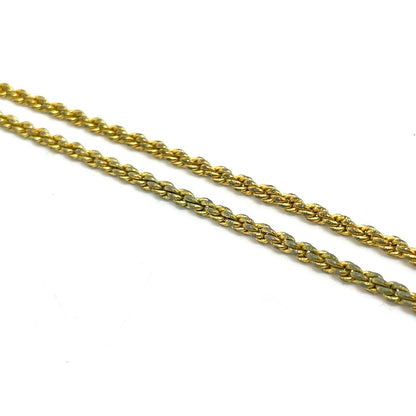 Dior Necklace Gold Plated gold CD logo Bag motif Women