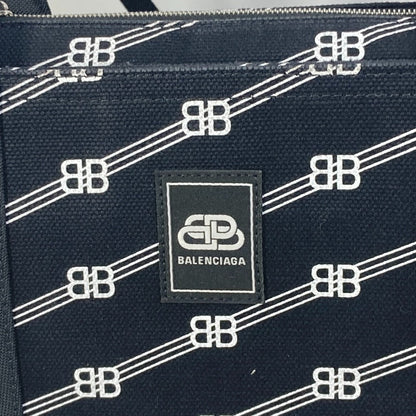 BALENCIAGA Handbag 620884 canvas black BB Trade S Women