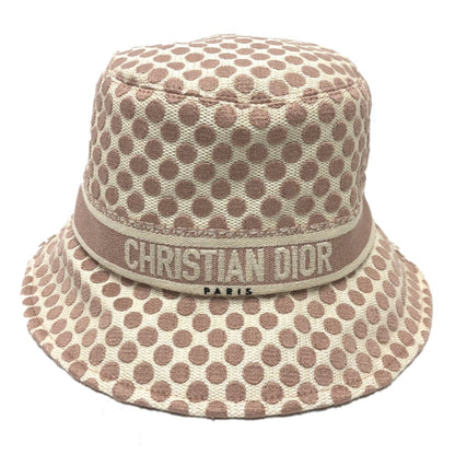 Christian Dior hat 05DDO923I156 Cotton, Polyester pink logo dot Women 58
