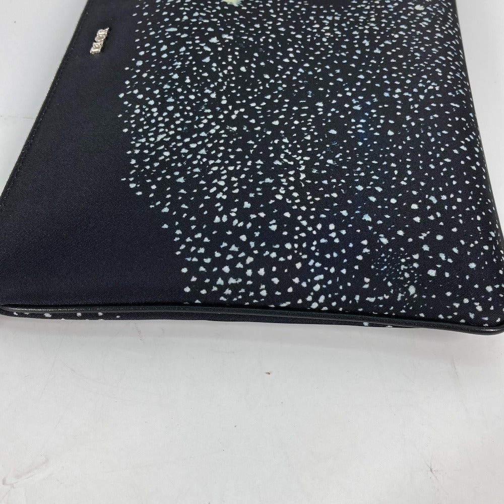 Dior Clutch bag Nylon black Pouch Kenny Scharf collaboration mens